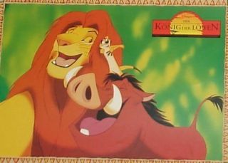 The Lion King - Lobby Cards Set Of 16 - Walt Disney - Animation