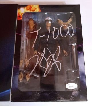 Robert Patrick Signed/autographed Terminator 2 T2 T - 1000 Action Figure Jsa