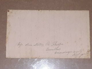 1834 Stampless Folded Letter About 6 Deaths On October 7th 1831 To Camillus Ny