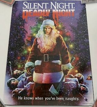 Silent Night Deadly Night Exclusive Scream Factory Poster - Limited Edition