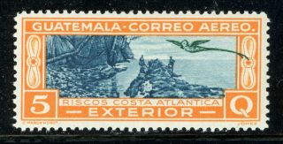 Guatemala Mlh Air Post Quetzal Selections: Scott C69 5q Exterior Cv$7,