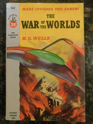 The War Of The Worlds Movie Edition Paperback Book,  C7.  5 Very Fine (-)
