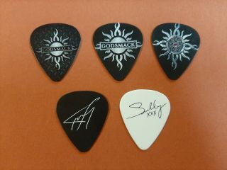 Godsmack Tony Rombola And Sully Signature - Set Of 5 Guitar Picks