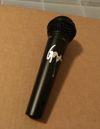 Lzzy Hale Halestorm Signed Microphone D