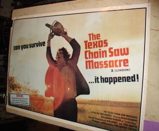 Texas Chainsaw Massacre One Sheet Movie Poster Reprint