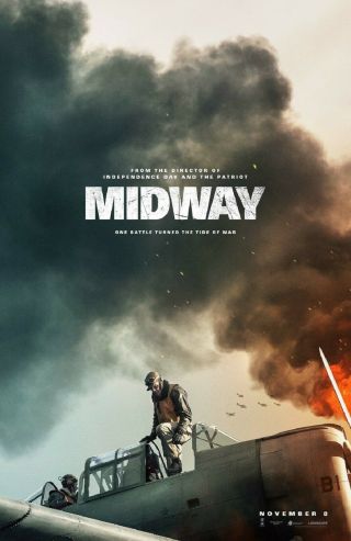 Midway 27 X 40 2019 D/s Movie Poster - Woody Harrelson & Mandy Moore B