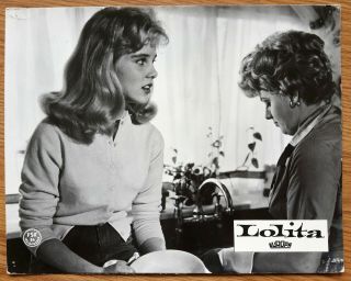 Stanley Kubrick - Lolita - Scarce 1960 German Lobby Card 2 Sellers Sue Lyon