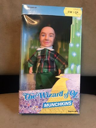 The Wizard Of Oz 7 " Munchkin Lollipop Guild Doll 1988 Multi Toys Corp