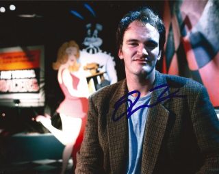 Quentin Tarantino Signed Pulp Fiction 8x10 Photo - Exact Proof - Hateful Eight