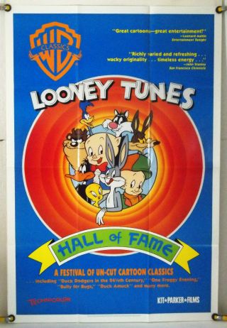 Looney Tunes Hall Of Fame Ff Orig 1sh Movie Poster Chuck Jones Bugs Bunny (1991)