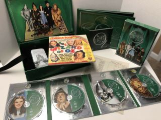 Wizard Of Oz 70th Anniversary Limited Edition Dvd Set W/watch & More