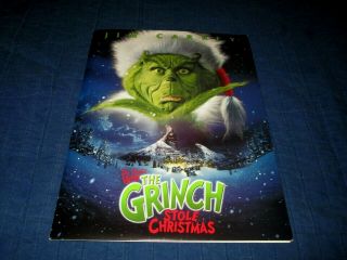 Dr.  Seuss - How The Grinch Stole Christmas - Jim Carrey - Universal Studios Press Kit