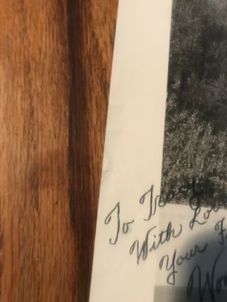 Lynda Carter Wonder Women Signed Autographed B/W Photograph Very Rare 2