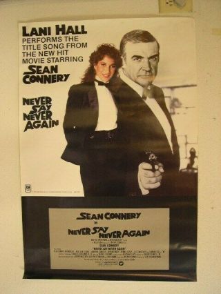 Sean Connery Poster James Bond Lani Hall Old