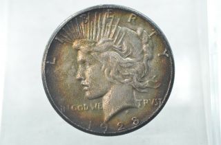 1928 P Peace $1 Silver U.  S.  One Dollar Philadelphia Key Date Coin - As Found