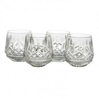 Waterford Lismore Old Fashioned Roly Poly Set Of 4 Tumblers 9 Oz 136673