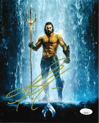 Jason Momoa Aquaman Autographed Signed 8x10 Photo Jsa Mr225