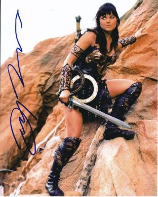 Lucy Lawless Signed Autographed Xena: Warrior Princess Photo