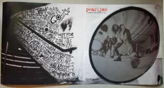 Pearl Jam Rear View Mirror Rare Two Sided Promo Poster 2004
