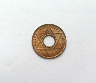 British West Africa 1952 1/10 Penny Gem,  Uncirculated Rb Km 26a