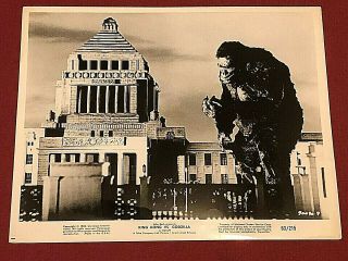 King Kong Vs Godzilla 1963 Vintage Monster Movie Photo Science Fiction 2