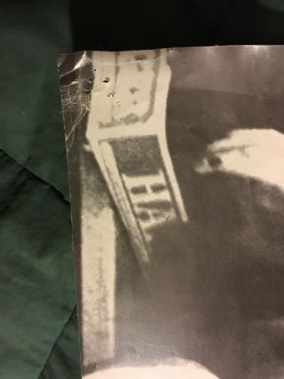 Sid Vicious Love Kills NYC Record Promo Poster Nancy Rare And 3