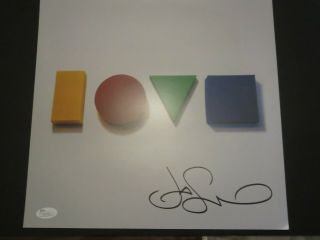 Jason Mraz Signed 12x12 Love Album Cover Photo W/proof Jsa Authenticated
