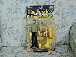 The Beatles Yellow Submarine Figure Mcfarlane 1999 George With Submarine