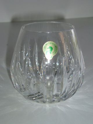 Waterford Crystal Reflections Votive Candle Holder - 3 1/2 " - Made In Ireland