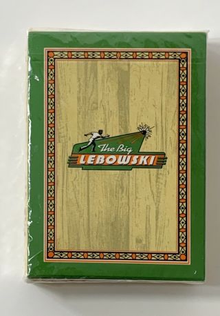 The Big Lebowski 1997 Playing Cards Deck Rare Promotional Item