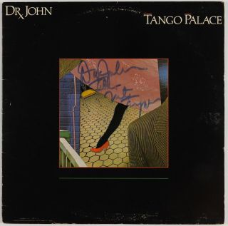 Dr John Signed Autograph Record Album Jsa Vinyl Tango Palace