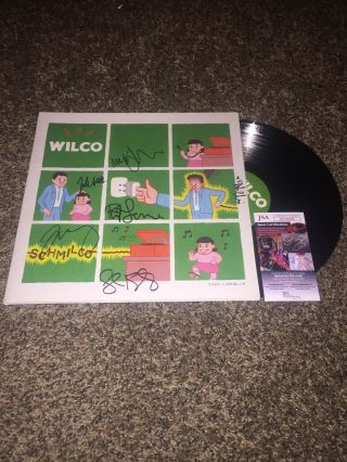 Wilco Signed Autograph Schmilco Vinyl Record Lp Jeff Tweedy,  5 Proof Jsa