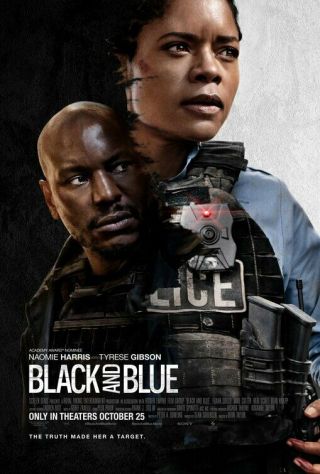 Black And Blue Great 27x40 D/s Movie Poster