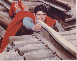 Superman Christopher Reeve Vintage 1978 Promotional 8x10 Photo