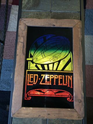 Vintage Led Zepplin Carnival Mirror