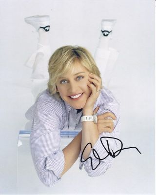 Ellen Degeneres Signed Autographed Photo