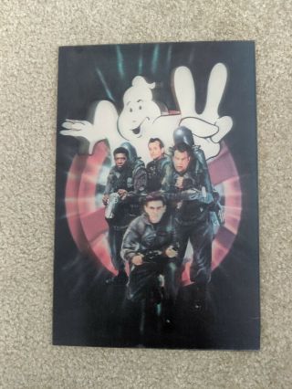 Ghostbusters Ii 2 Movie Lenticular 3d Promo Sign Poster Display