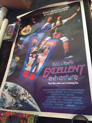 Bill And Ted’s Adventure Movie Poster