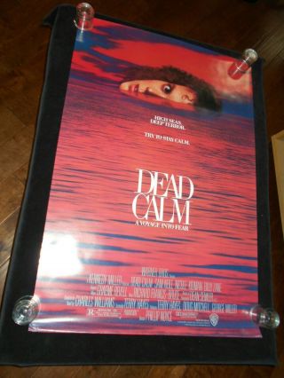 Dead Calm Nicole Kidman Rolled One Sheet Movie Poster