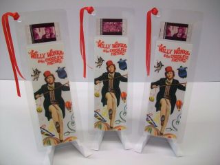 WILLY WONKA Movie Film Cell Bookmark Collectible Compliments poster dvd 2