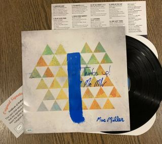 Mac Miller Autograph - Signed - Blue Slide Park - Vinyl Record Album Lp With