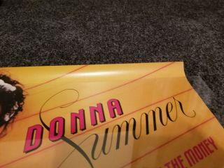 Donna Summer She Hard for the Money Promo Poster Mercury/Polygram 3