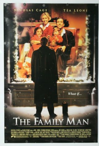 The Family Man 2000 Double Sided Movie Poster 27 " X 40 "