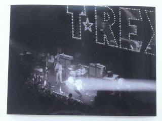 Rare Live Marc Bolan (t.  Rex) Photograph Live 1972 Brixton Sundown Christmas