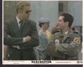 Robert De Niro And Richard Higgs In Taxi Driver 1976 Vintage Movie Photo 37134