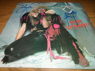 Twisted Sister Signed/autographed Vinyl Record Album Stay Hungry Dee Snider,  1