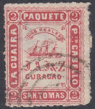 Venezuela La Guiara Ship Local Post - An Old Forgery Of This Classic.  D445