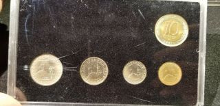 1991 First Coins of the Russian Republic 5 Coin UNC Set 3