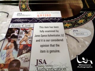 COURTNEY LOVE (HOLE) Autographed Signed Guitar w/ JSA - 3
