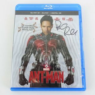 Paul Rudd Signed Ant - Man Blu - Ray Dvd
